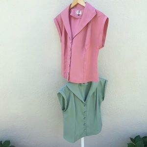 2 for 1 Retro spring vibes 💚💕